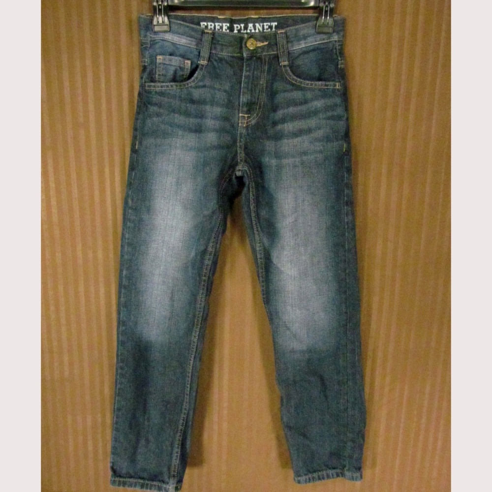 Free Planet Girl's Jeans Size 12 Straight Leg